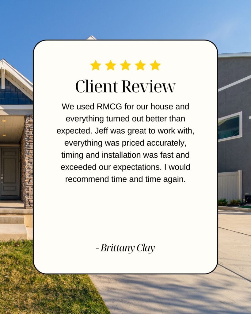 A review from a client